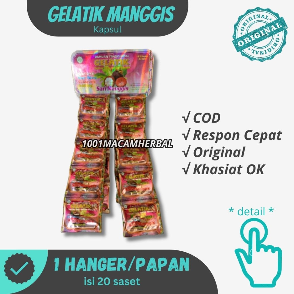 Kapsul Gelatik Manggis Terlaris