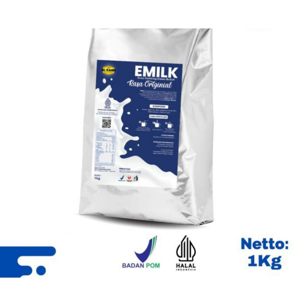 

Emilk 1kg Susu Kambing Etawa Bubuk Mengatasi Gangguan Pernapasan dan Persendian