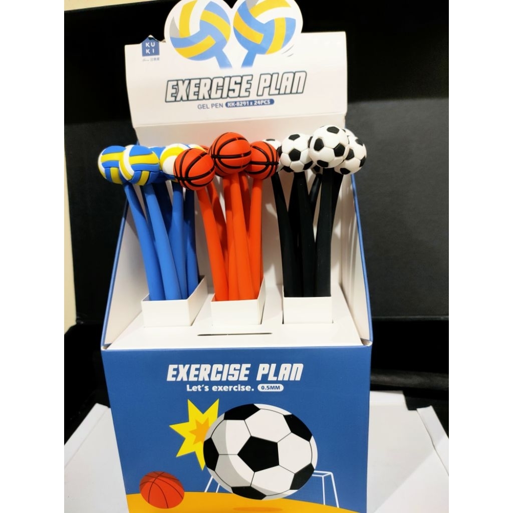

KUKI Pena Gel Letoy Bola Series