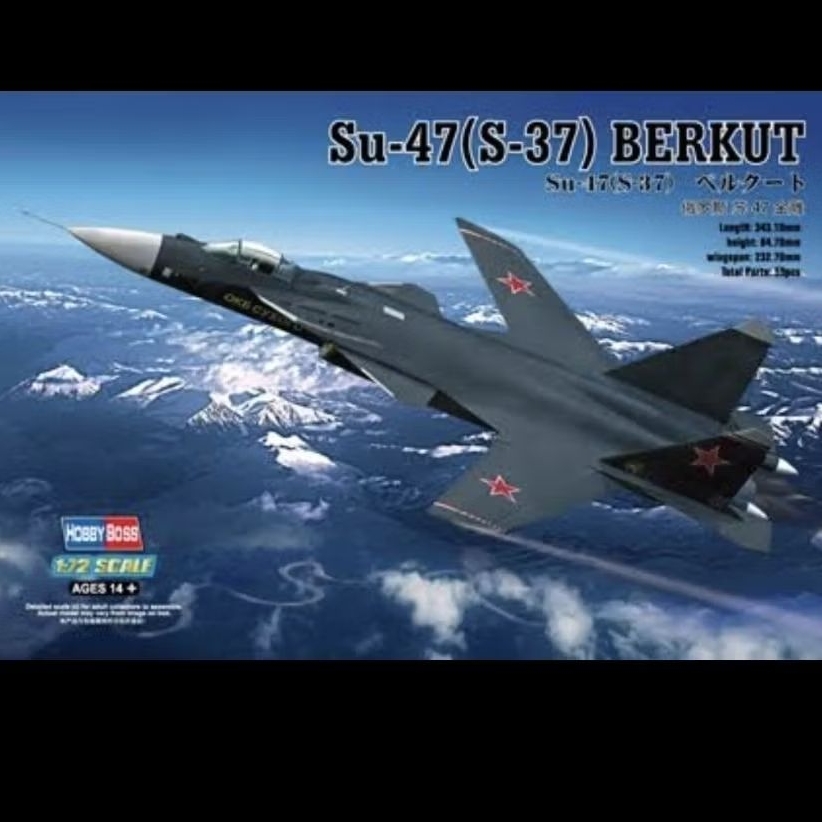 Model kit Hobby boss 1/72 Sukhoi SU-47 Berkut