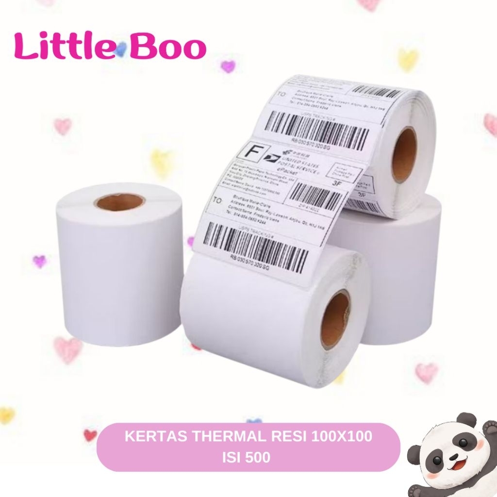 

isi 500 kertas Thermal.Printer 100x100 / Kertas Resi Printer Thermal
