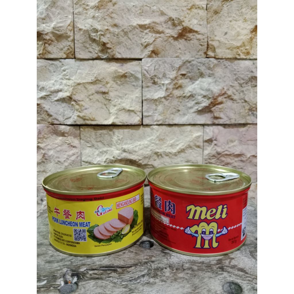 

PORK LUNCHEON MEAT / HAM BABI GULONG /HAM MELI 397 gram (non halal)