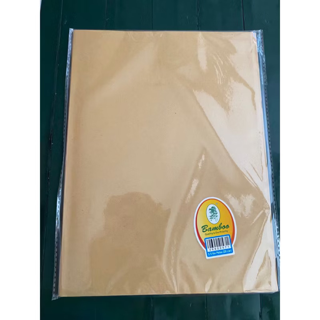 

SAMPUL COKLAT BAMBOO QUARTO (20 LEMBAR)