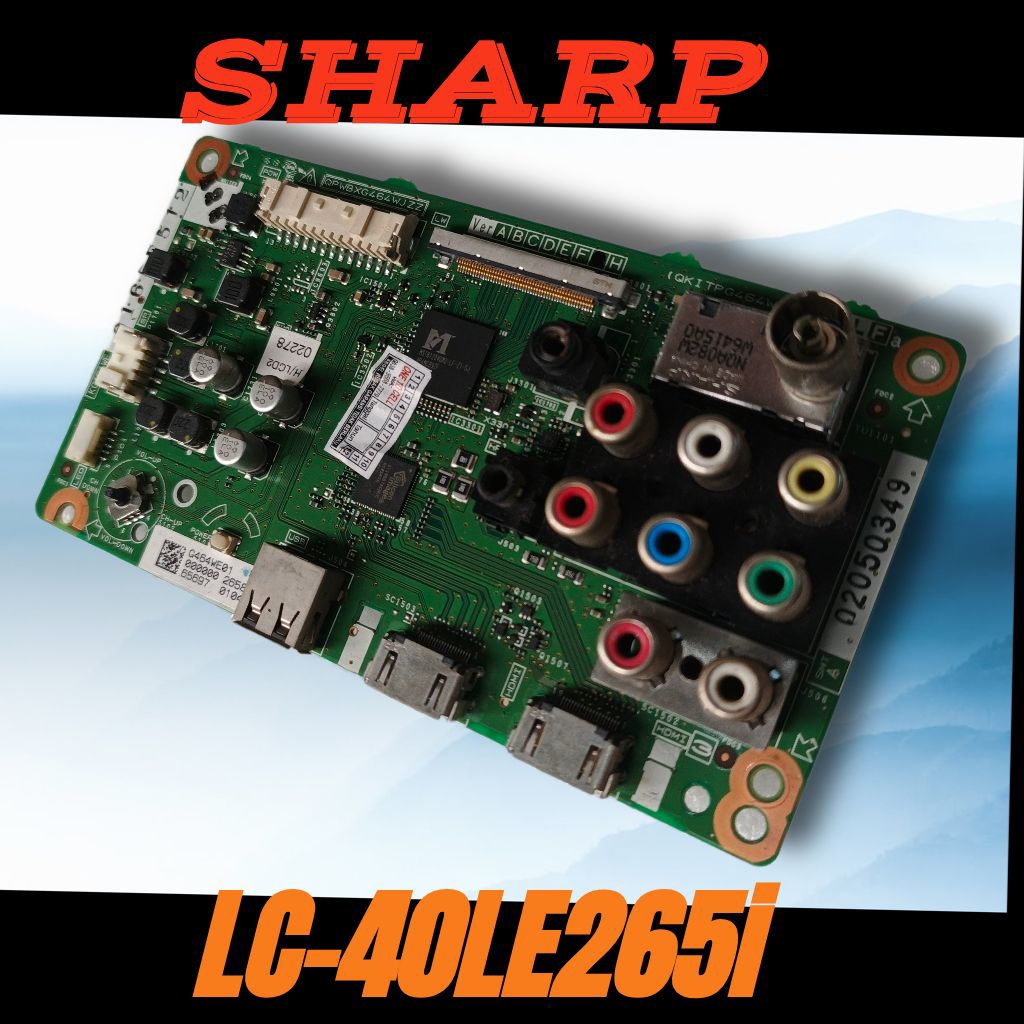 mainboard tv sharp lc40le265m - motherboard tv sharp lc40le265m - mb tv sharp lc40le265m - mobo tv s