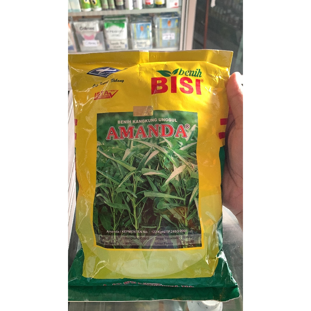 Benih kangkung amanda 1kg Cap Kapal Terbang