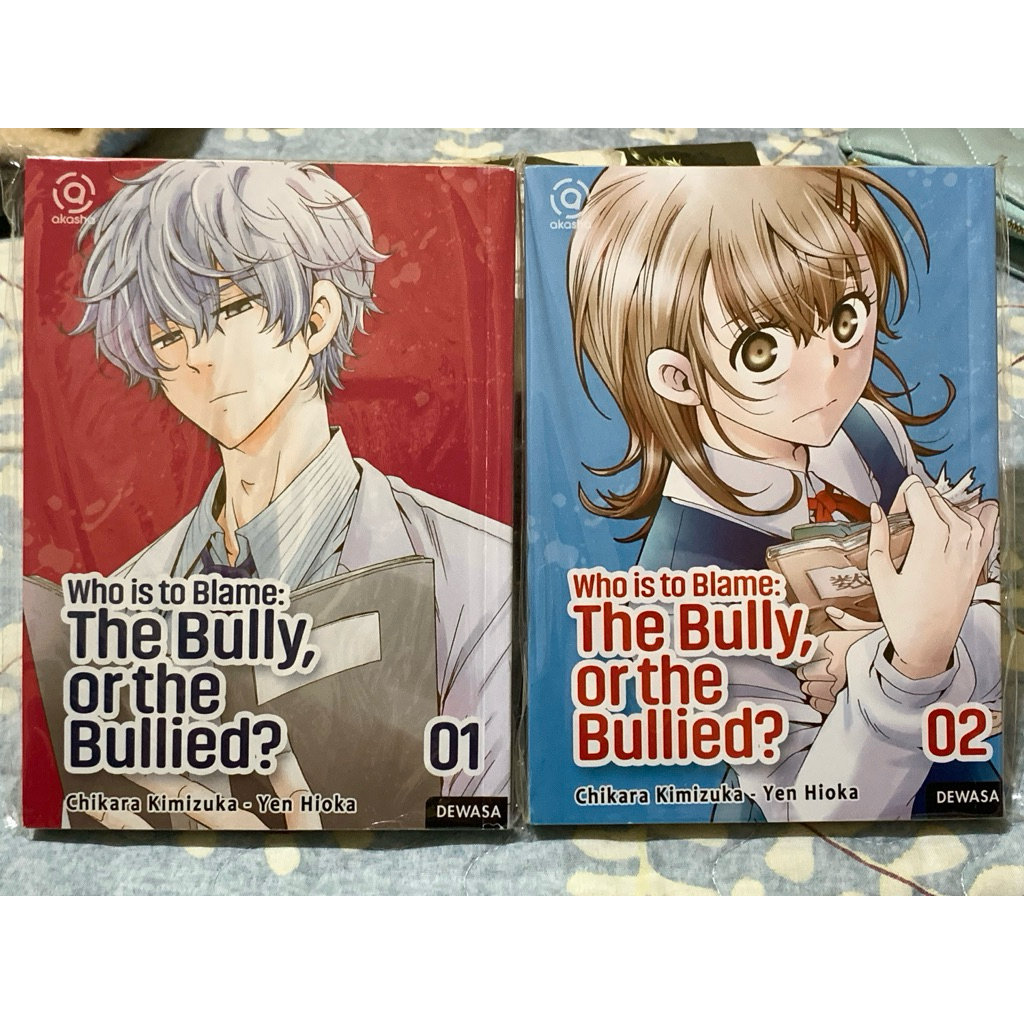 KOMIK KOLPRI/PRELOVED WHO IS TO BLAME: THE BULLY, OR THE BULLIED VOL.1-2 SET