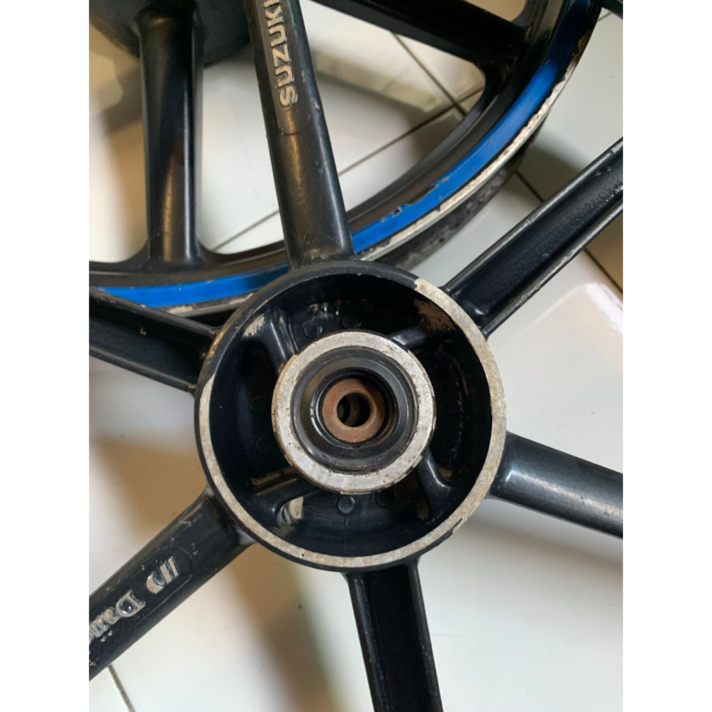 velg daichi alloy suzuki cakram depan