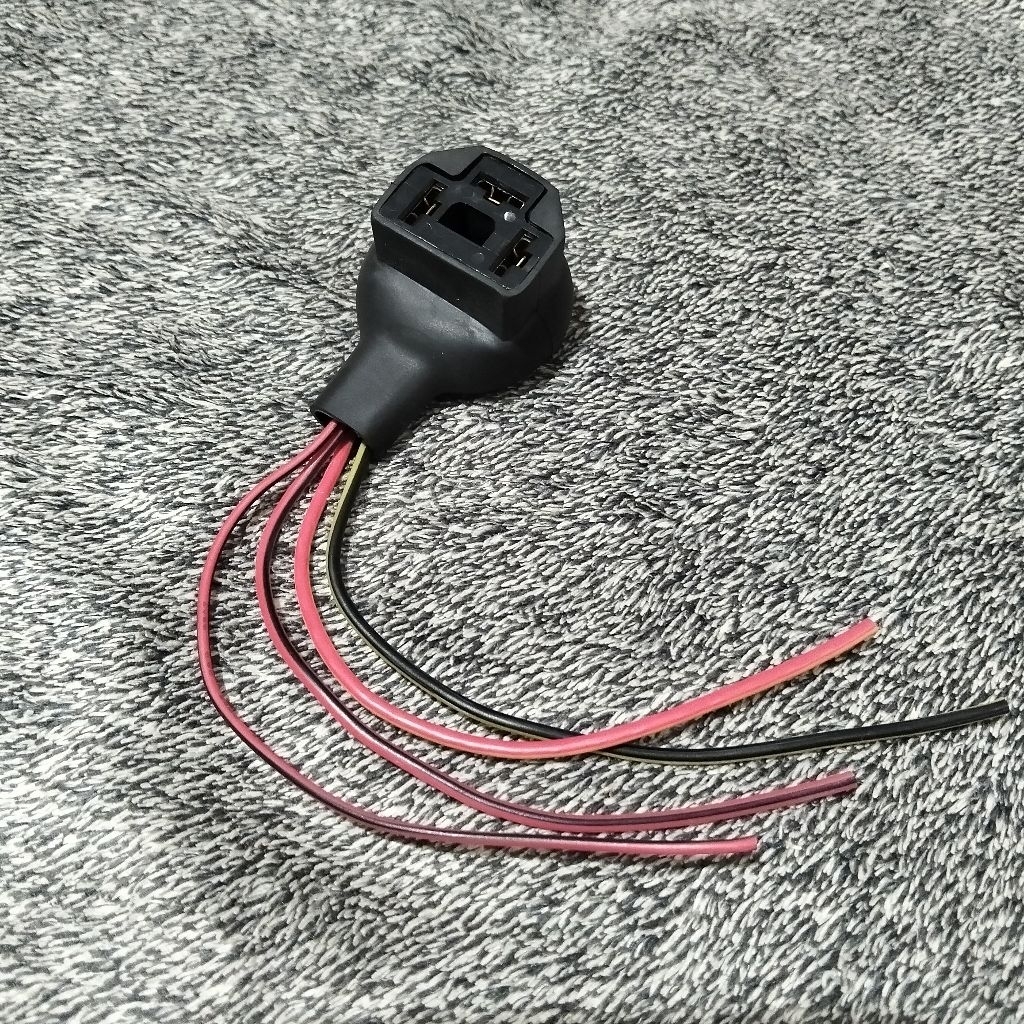 Fiting Soket lampu depan H4 Zx150,Ninja rr,KLX 150,KLX 230 Original