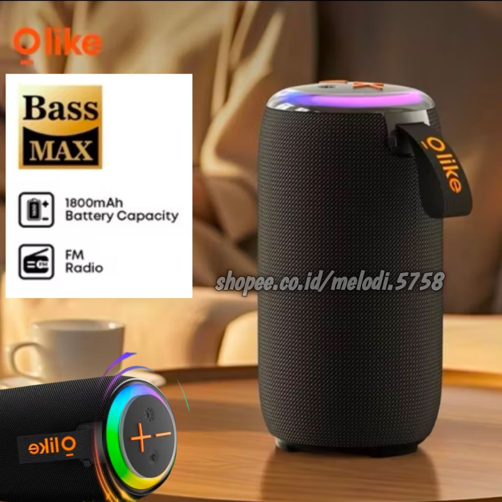 NEW SF-11 OLike Speaker Bluetooth Super Bass RGB Light Speaker Wireless Portable Stylish Design SF11