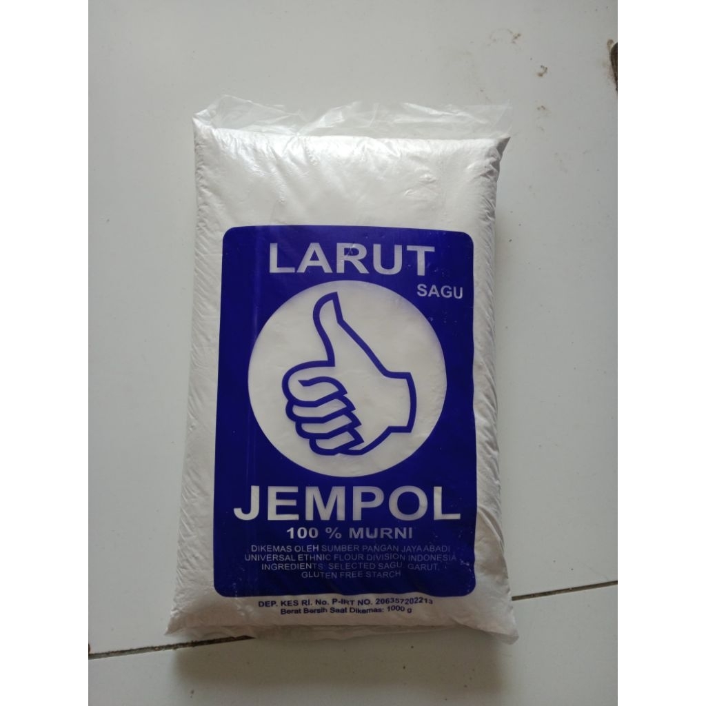 

TEPUNG GARUT / PATI GARUT / SAGU GARUT CAP JEMPOL