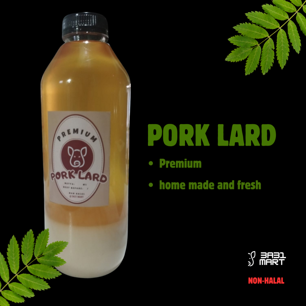 

Minyak babi premium (Pork Lard)