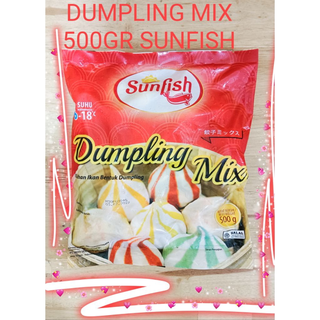 

DUMPLING MIX SUNFISH 500GR/ STEAMBOAT DUMPLING MIX