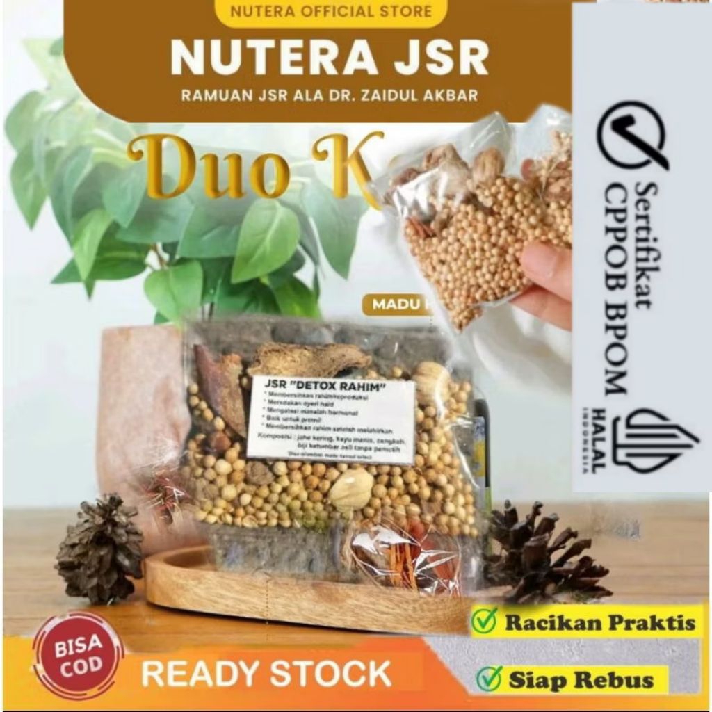 

[Sashet] Detok Rahim ala JSR / Promil / Hormonal / Detok Jsr Rempah2 Pilihan Berkualitas