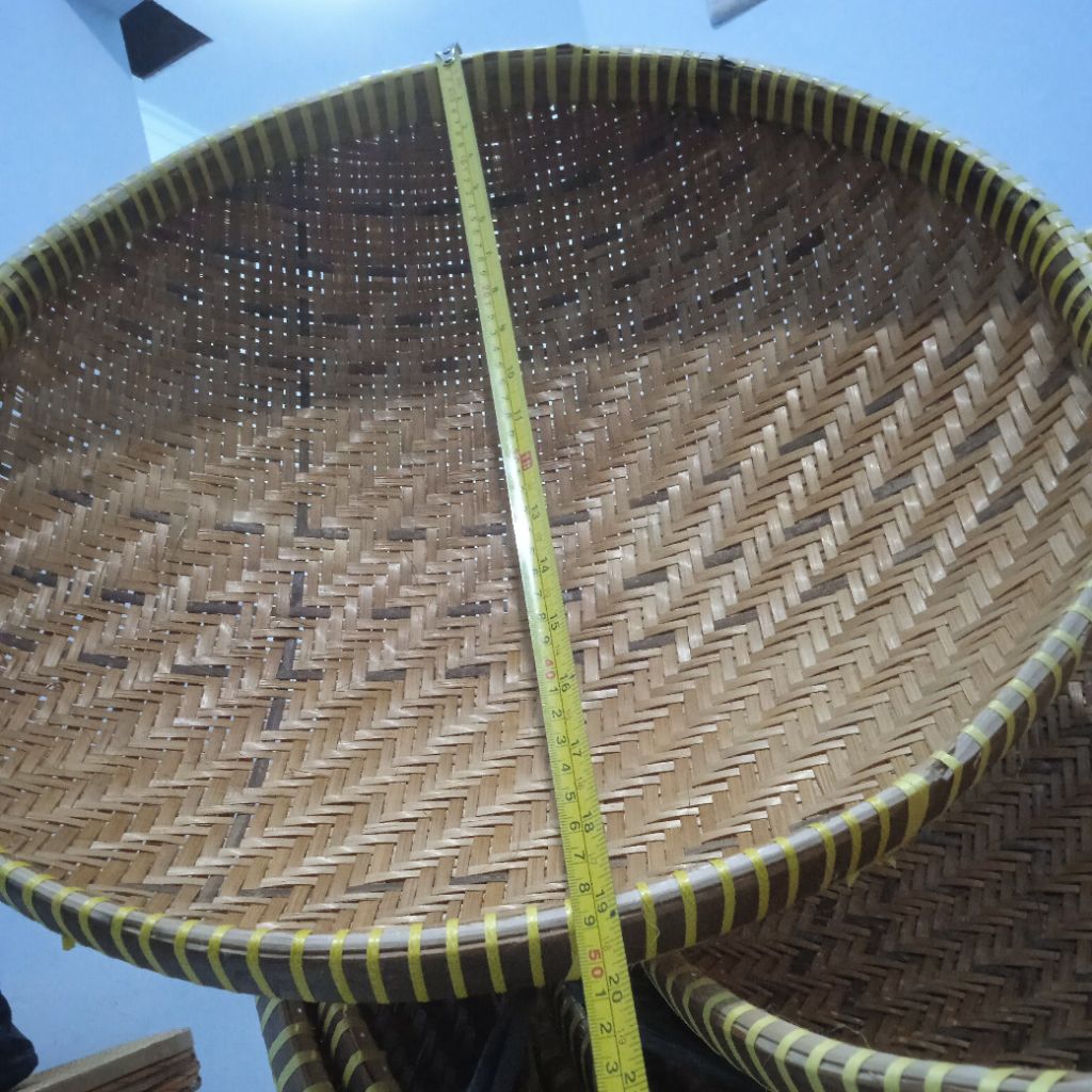 Kalo Jumbo 50CM Kalo Bambu Nyiru Bambu Saringan Tradisional