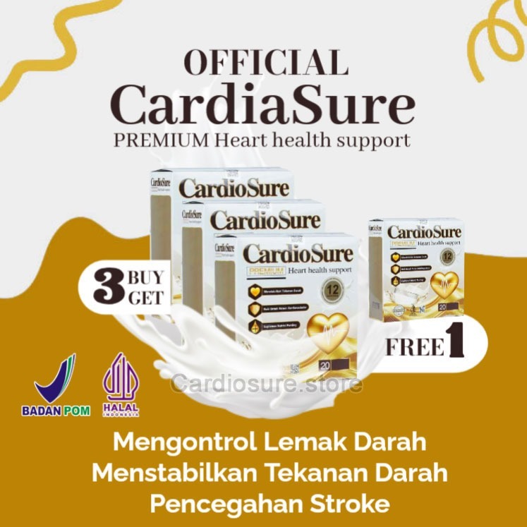 

CardioSure Official - Paket 3 Box Free 1 Box