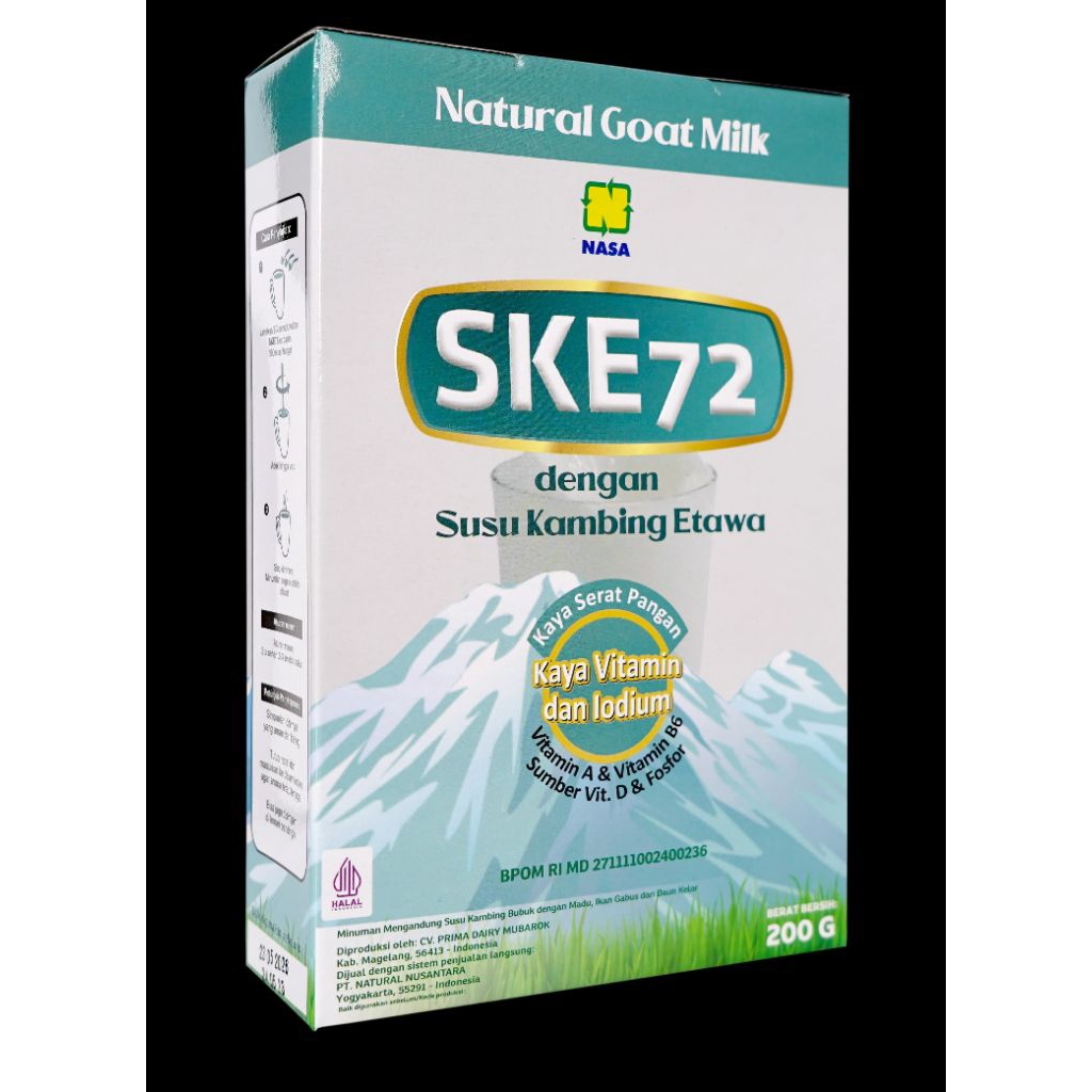 

Susu Kambing Etawa Nasa(Bubuk) SKE 72, SKAO72