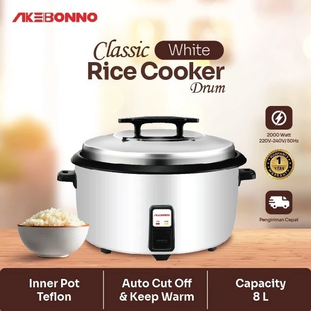 AKEBONNO Rice Cooker All Series 4 6 8 Liter - ARC4C ARC6E ARC8C RT-3114E