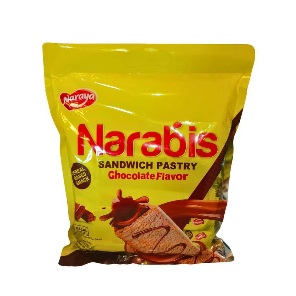 

[oddsolshop] pekanbaru/Naraya Narabis Sandwich Pastry Chocolate 240GR Biskuit Cokelat Krim Coklat