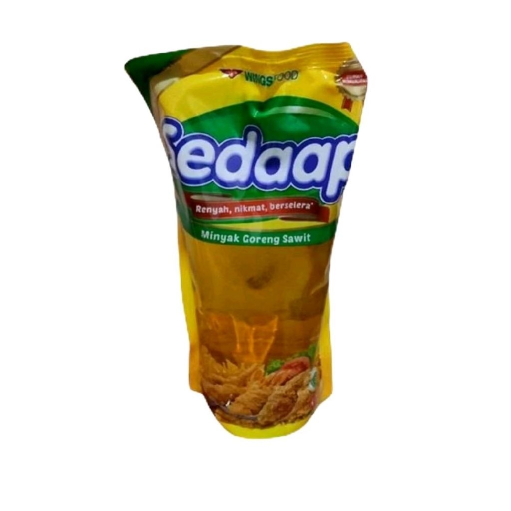 

Wingsfood Sedaap Minyak Goreng Pouch 1L Gurih Dan Sedaap Lama Untuk Membuat Coringan Crispy