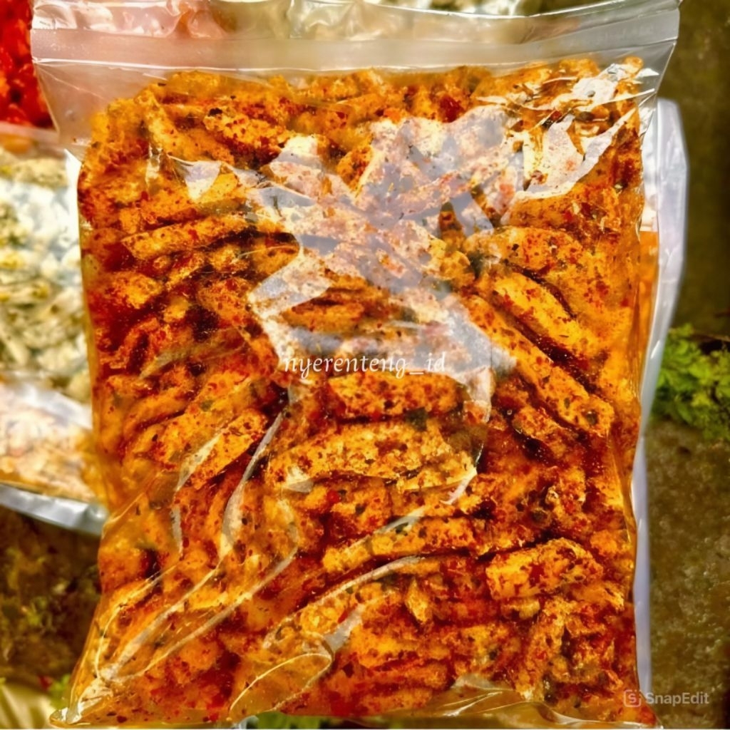 

Basreng pedas daun jeruk 500 Gram