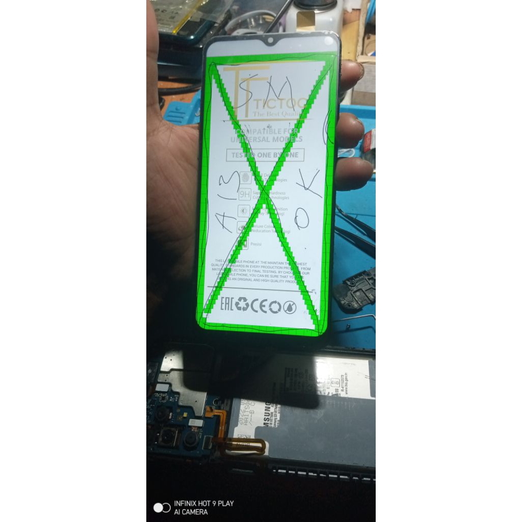 LCD SAMSUNG A13 Tictoc