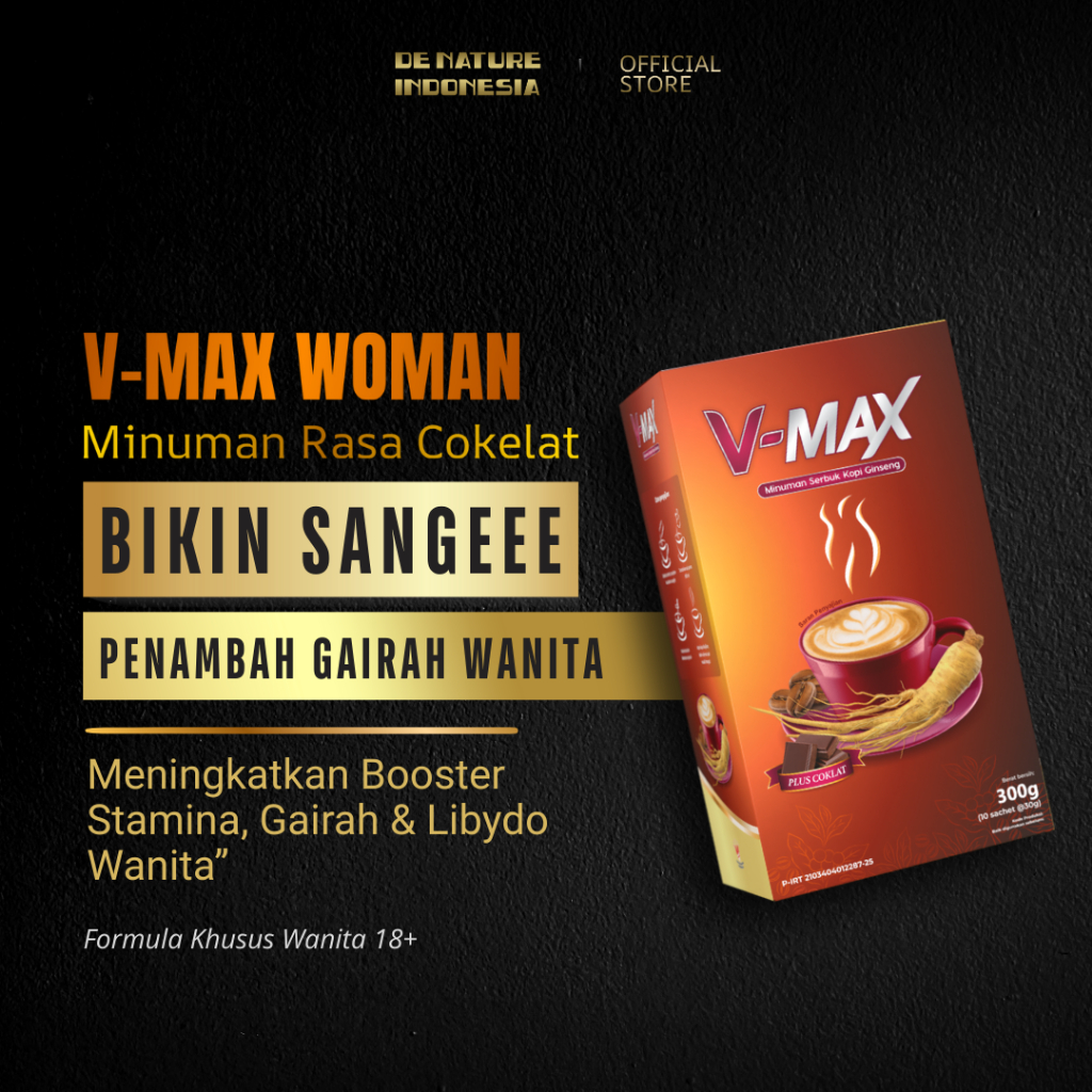 

V MAX COKLAT MINUMAN INSTAN PERANGSAN WANITA TERLARIS ORIGINAL