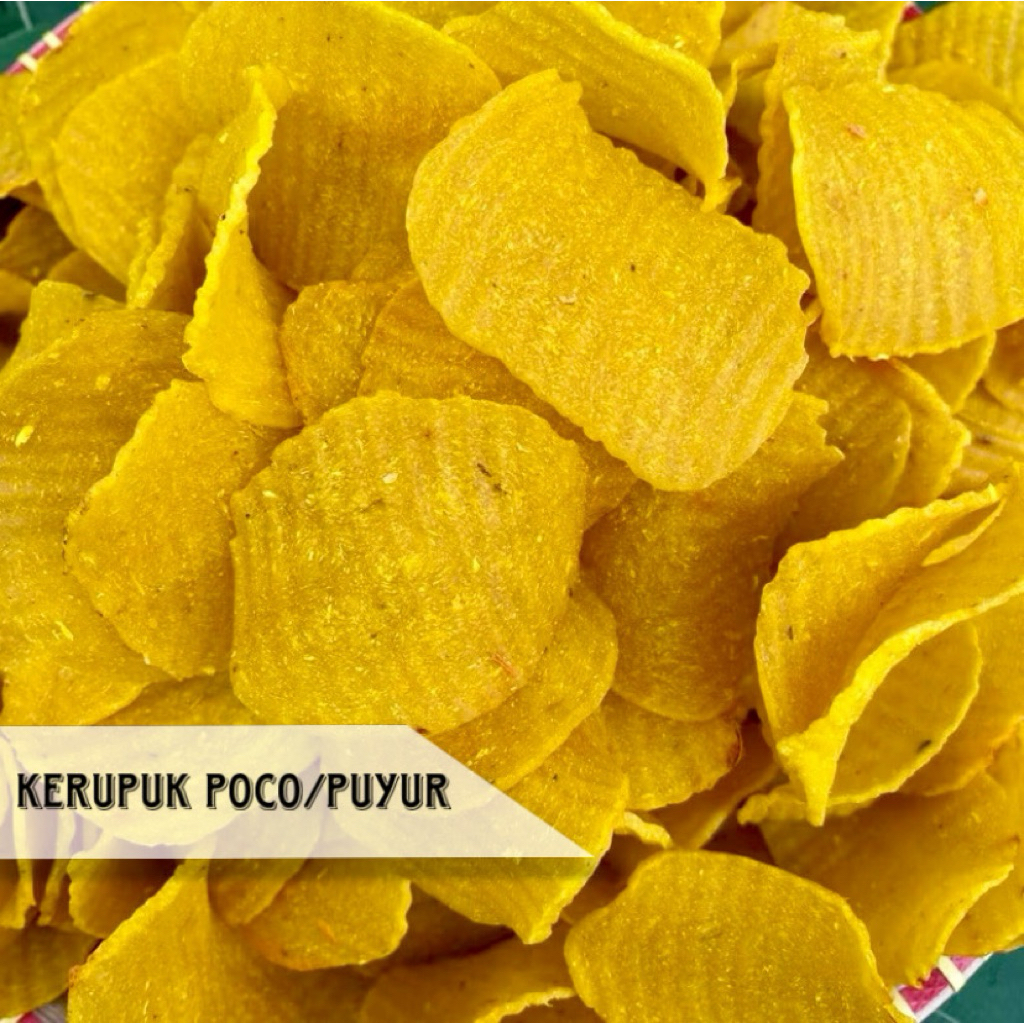 

KRUPUK POCO KUNING 1 KG||KRUPUK PUYUR||KERUPUK KETELA MENTAH||KERUPUK POCO||