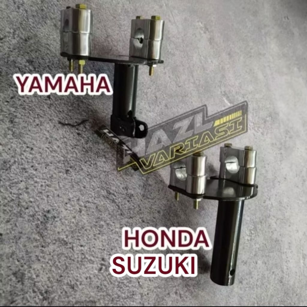 ADAPTOR STANG DUDUKAN STANG RACING HONDA YAMAHA UNIVERSAL STANG TRONDOL