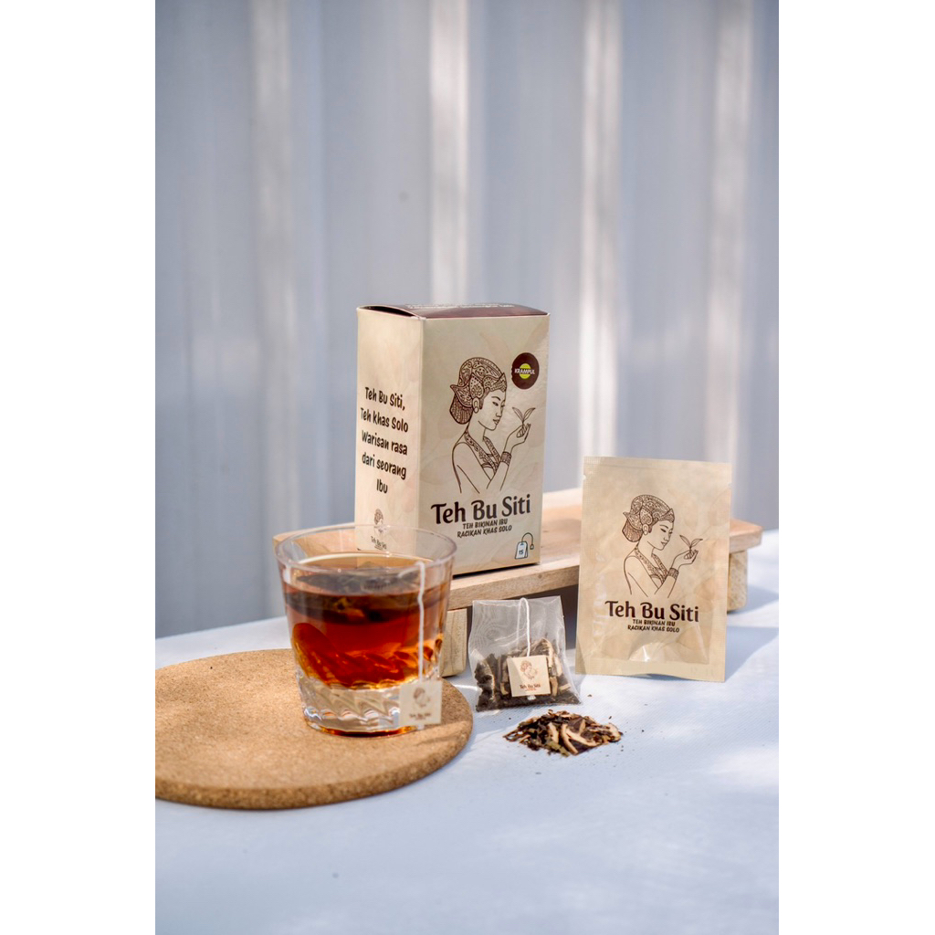 

Teh Celup Premium Khas Solo - Teh Bu Siti [Krampul Isi 15 Sachet Tea Bag]