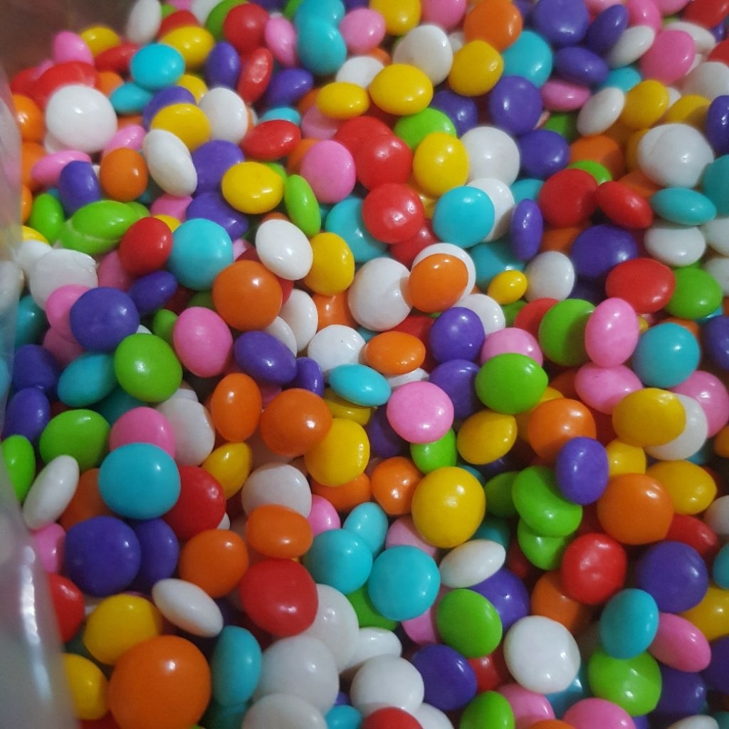 

Choco Chips Warna Warni 50gr | Rainbow Chips | Choco Chips Tanpa Coklat Repack