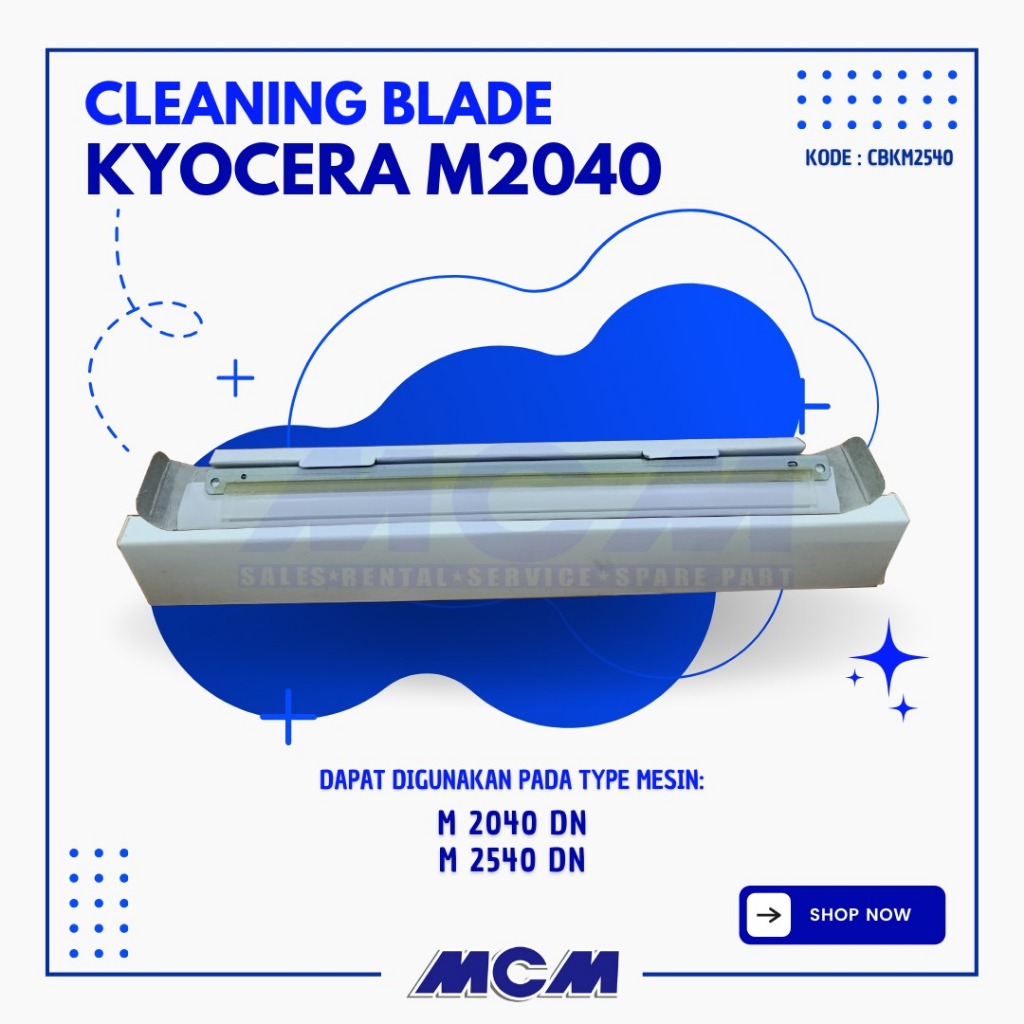 CLEANING BLADE KYOCERA M 2040 2540 DN - SPAREPART MESIN FOTOCOPY BERKUALITAS