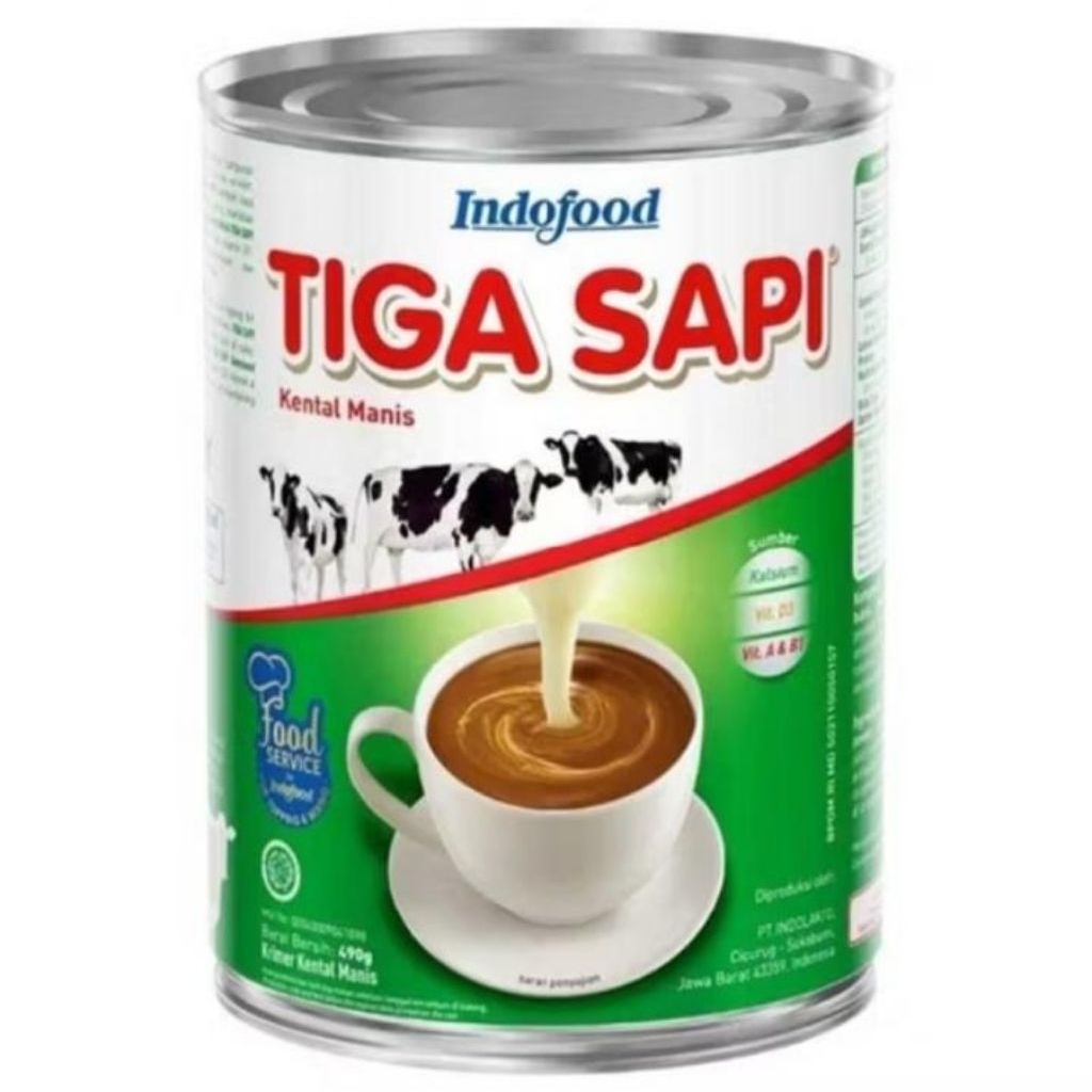 

Indofood Krim Kental Manis Cap Tiga Sapi 490g