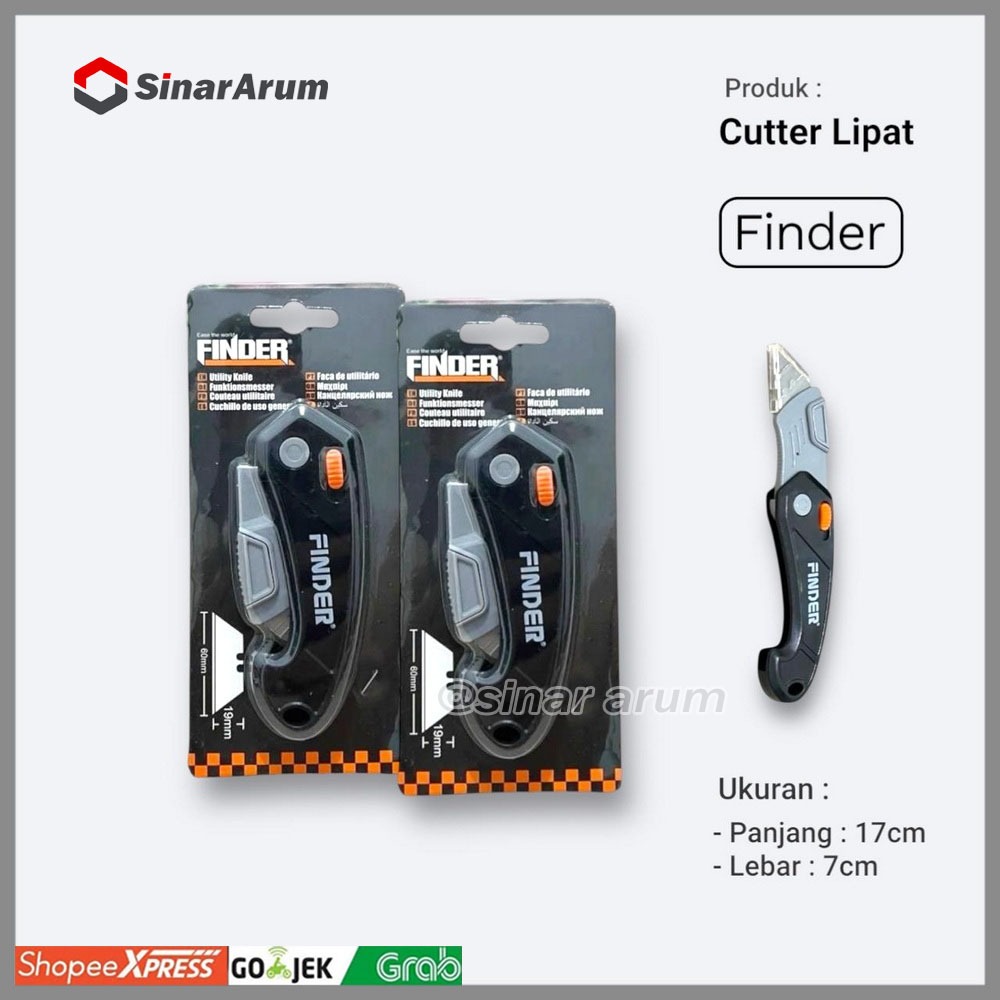 

Pisau Cutter Lipat / Pisau Cater Pisau Pemotong Kertas