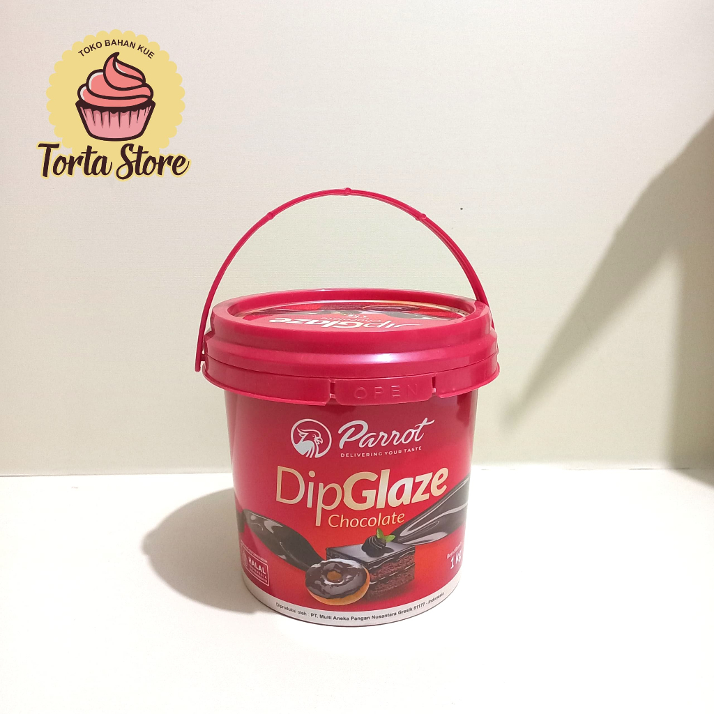 

Parrot Dip Glaze Chocolate 1 Kg – Topping Coklat / Chocolate Lipe Glaze