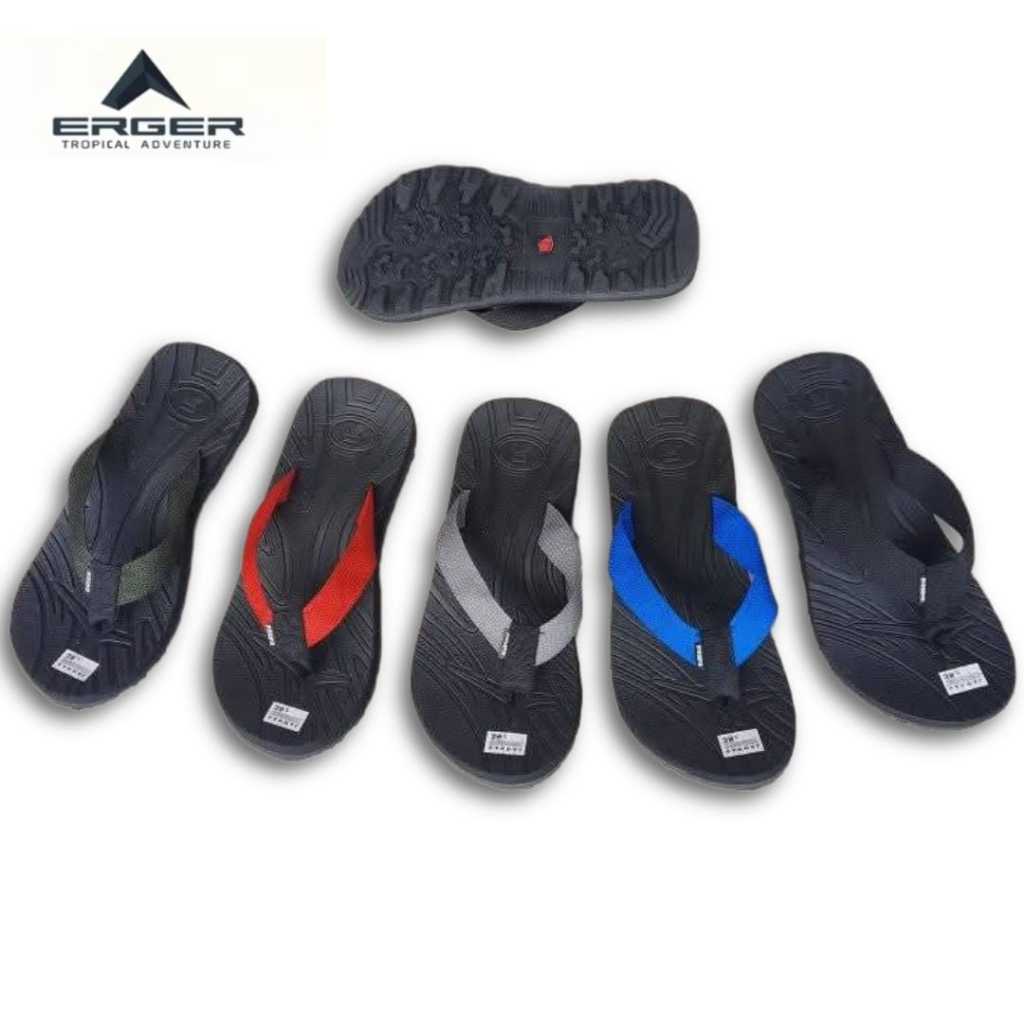 Sandal Gunung Jepit Outdoor Pria / Sandal E'rger Pria Dewasa / Sandal Gunung Pria Hiking Elegan