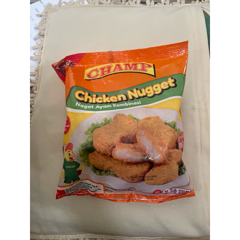 

chicken nugget champ 225gr