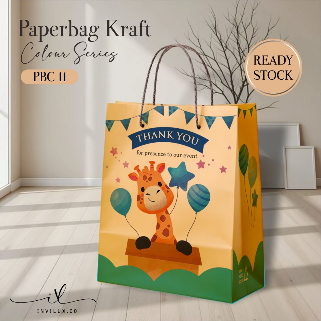 

[12PCS] Tas Pernikahan & Hajatan Aesthetic 20 X 25 X 10 Cm - Paper Bag PBC Ready Stock - PBC 11