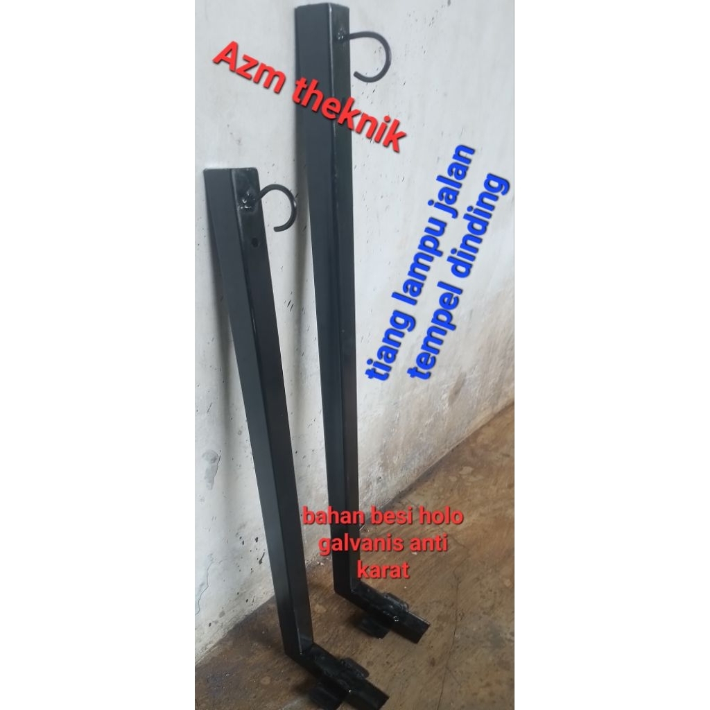 tiang,lampu,jalan,tempel,dinding