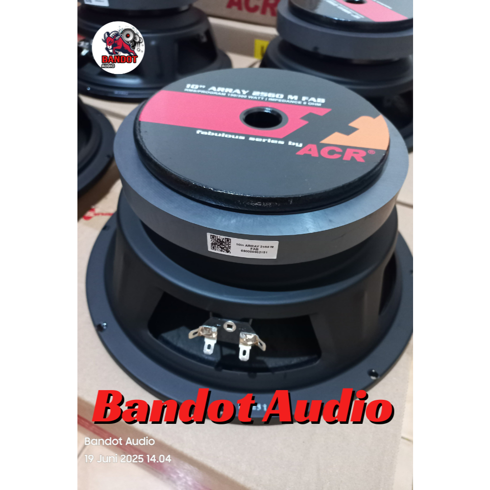 Speaker ACR 10" Array Fabulous 2560 10 inch Fabulus