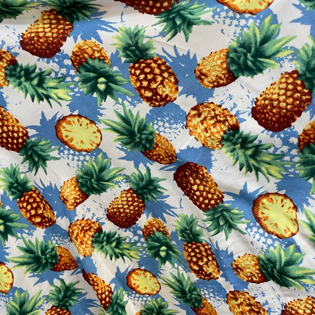 kain katun rayon premium/kain katun rayon motif