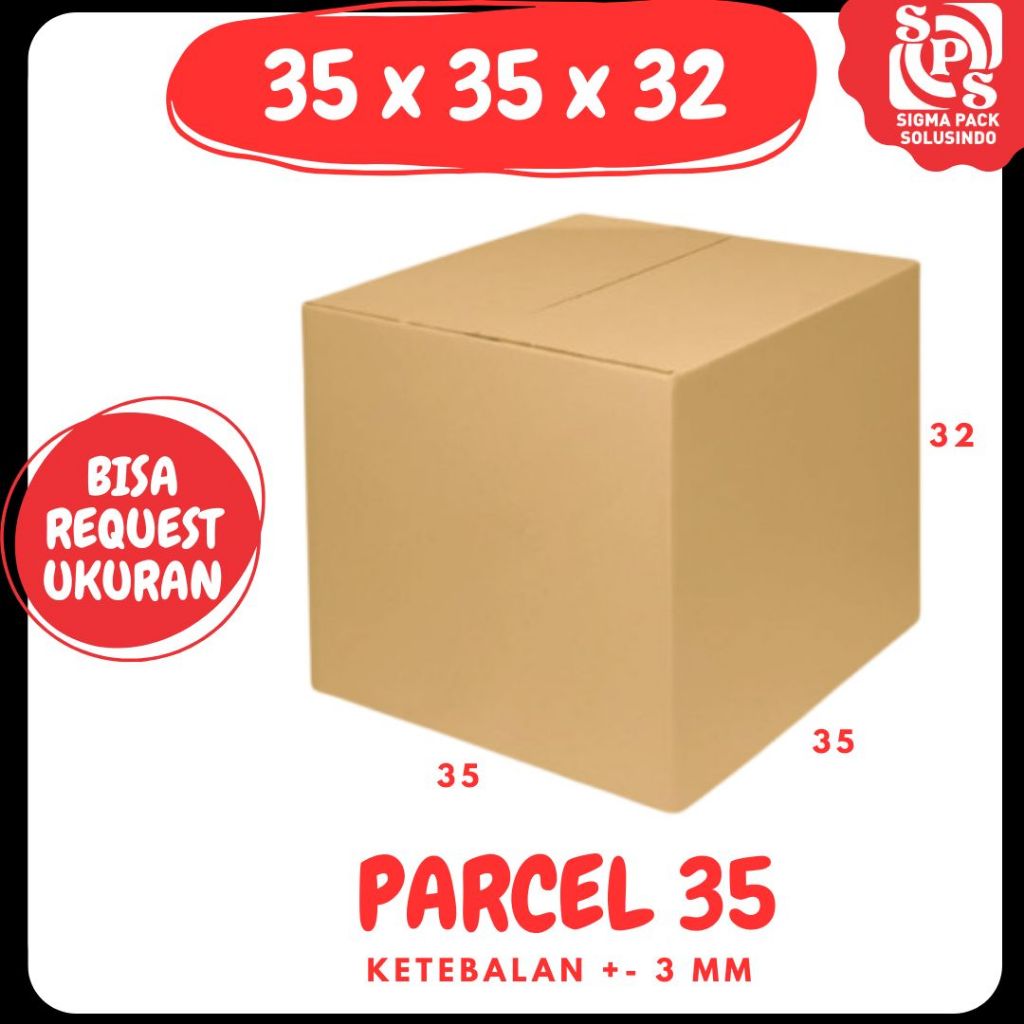 

Box Parcel 35x35x32 Super Jumbo Parsel Lebaran Hampers Idul Fitri Eid Mubarak Zigma shop