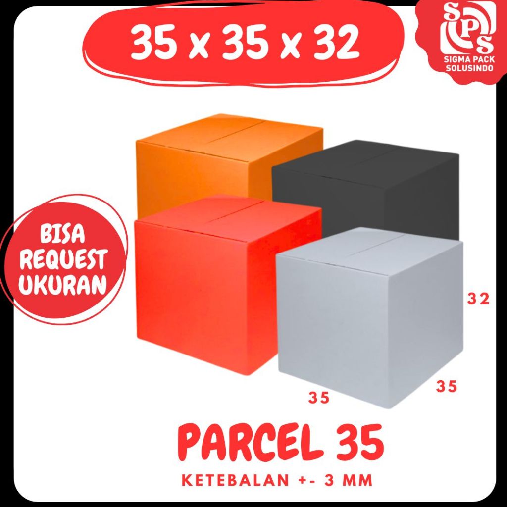 

Box 35x35x32 Kardus 35x35x32 Dus Parcel Jumbo 35x35x32 Hampers Idul Fitri Eid Mubarak Zigma Pack