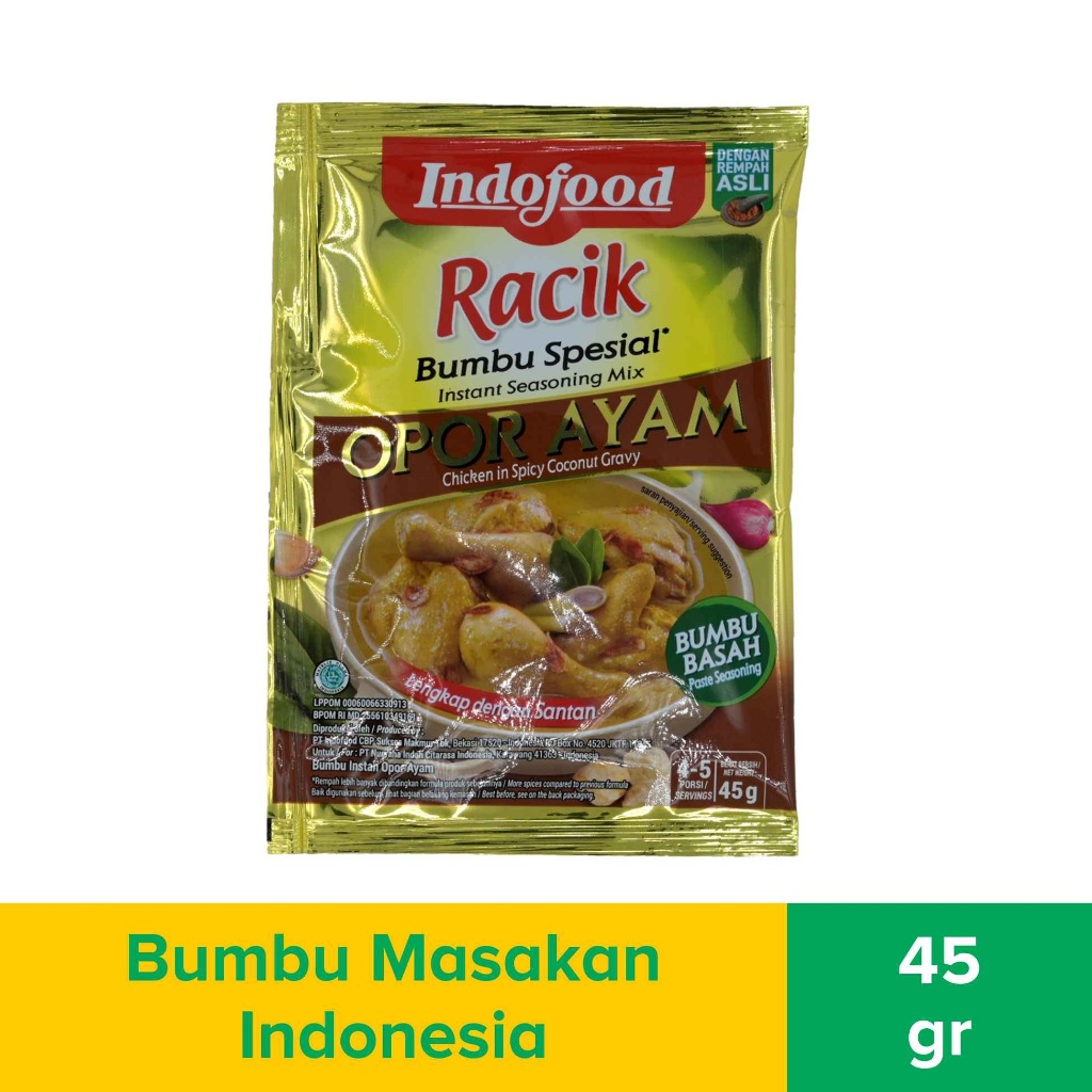 

Racik Opor Ayam Indofood 45 Gram / Terbaik