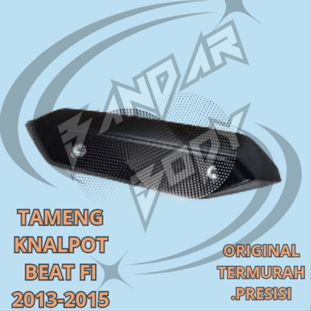 Body Motor Cover Tameng Knalpot Beat Fi Tahun 2013-2015-Tameng Knalpot Beat Fi-Original Berkualitas