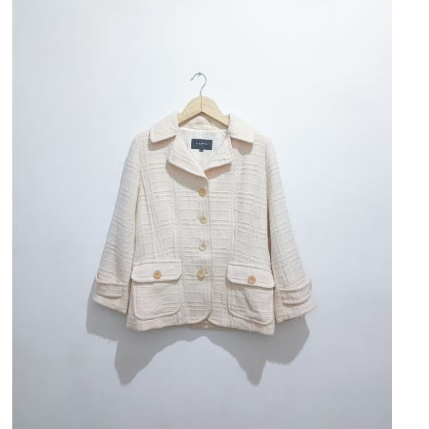 JAKET BURBER KNIT COAT ORIGINAL MULUS B001