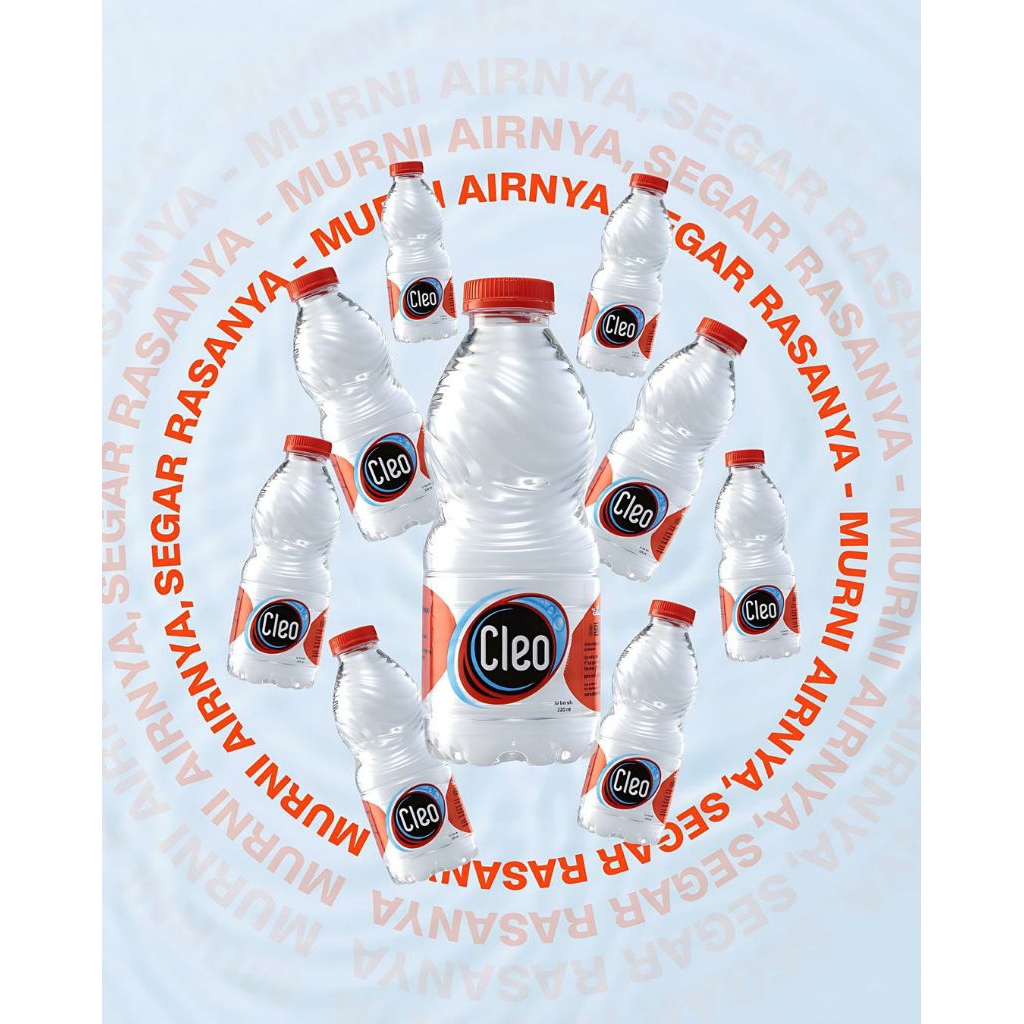 

Cleo-Cleo Air Mineral 220ml 1 krat ( isi 24botol )