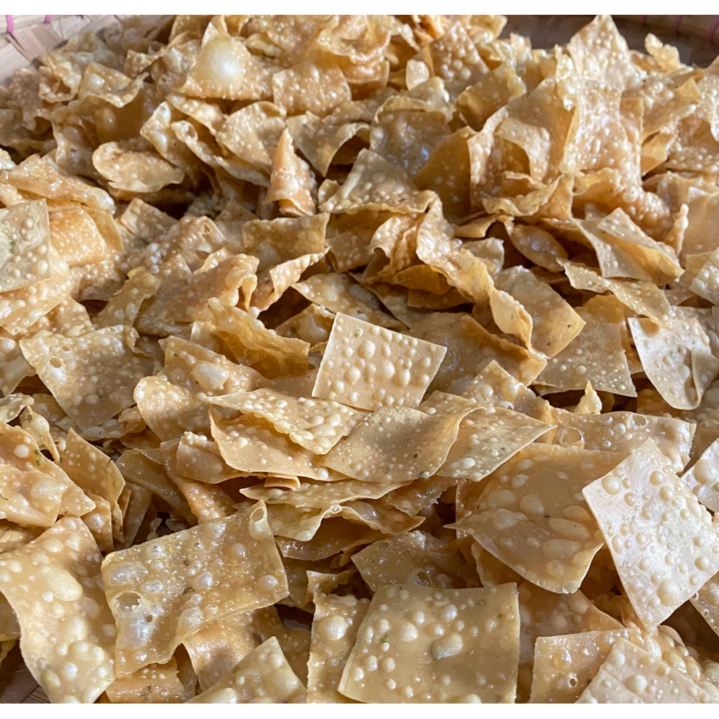 

Pangsit Bawang || Kripik Bawang teman mie dan bakso