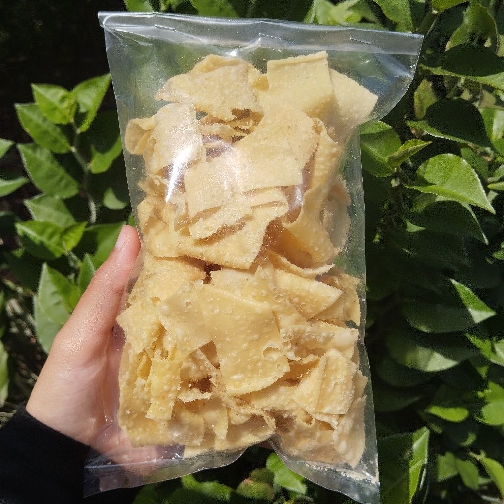 

Pangsit Original - Pangsit Kriuk - Camilan Kekinian - Keripik Pangsit