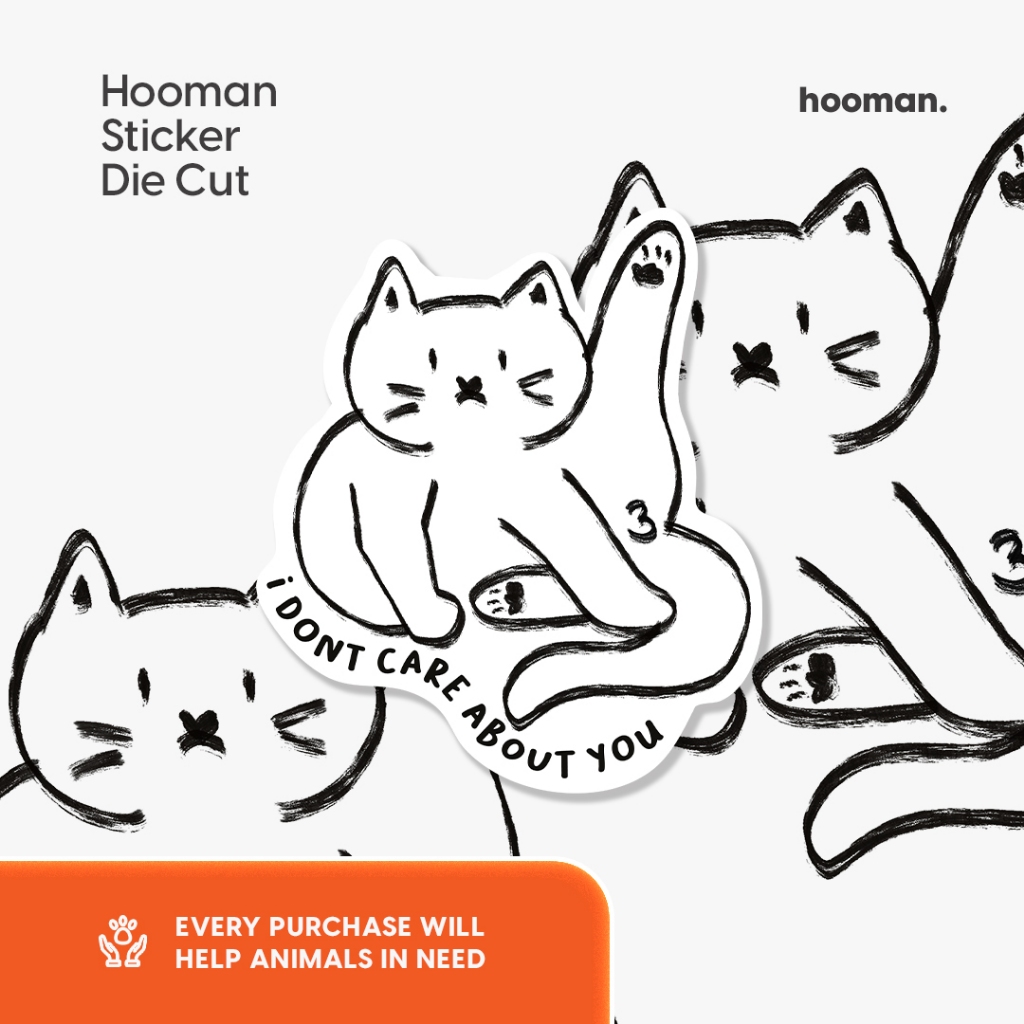 

Hooman Sticker Die Cut - Vol. 3