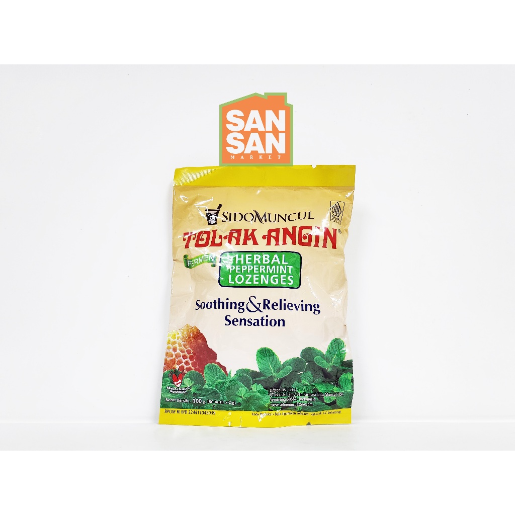 

Sidomuncul Permen Tolak Angin Bag isi 50 pcs